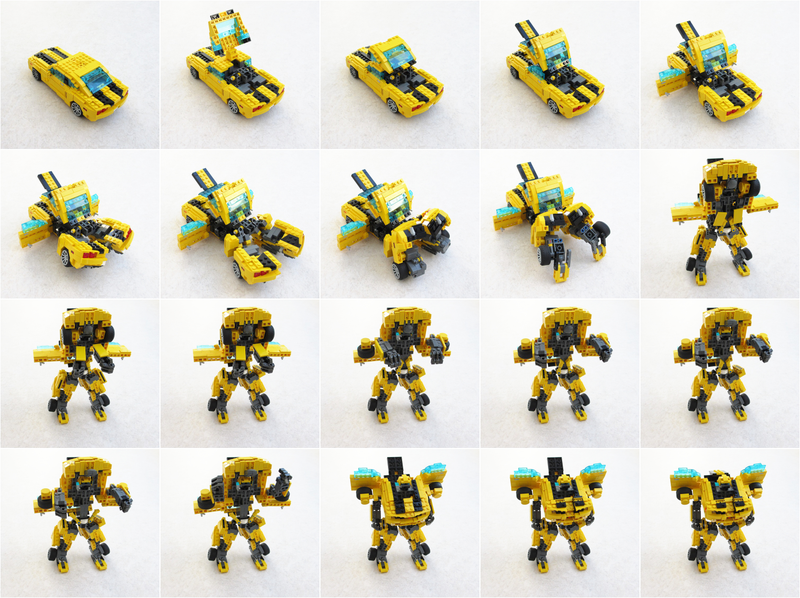 Illustration for article titled Lego Bumblebee better than Michael Bay's last three movies